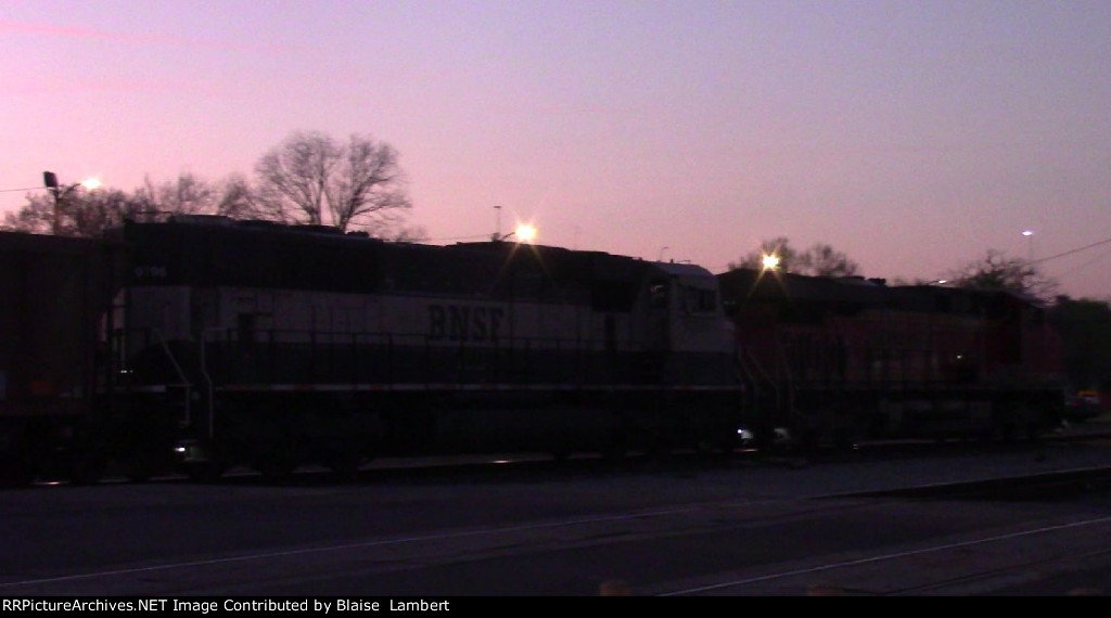 BNSF coal train